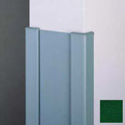 End Wall 90° Corners, 2'' Wings, 8'H W/Caps. 6" W, Hunter GRN