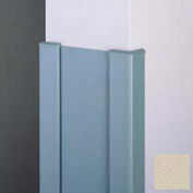 End Wall 90° Corners, 2'' Wings, 12'H W/Caps. 6" W, Bone