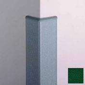 Corner Guard 90°, 3'' Wings, 12'H W/Caps, Hunter GRN