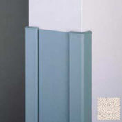 End Wall 90° Corners, 2'' Wings, 12'H, Caps, 6"W, Beige Desert, Recycled Vinyl