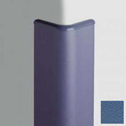 Corner Guard Bullnose 90°, 3'' Wings, 12'H W/Caps, BL Bird