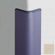 Corner Guard Bullnose 90°, 3'' Wings, 8'H W/Caps, Bone