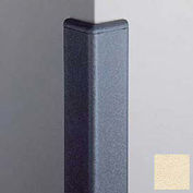 Corner Guard 90°, 2'' Wings, 12'H W/Caps, Ivory