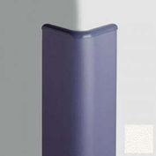 Corner Guard Bullnose 90°, 3'' Wings, 12'H W/Caps, WH