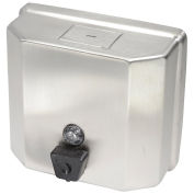 Frost 711, Wall Mount Manual Profile Liquid Soap Dispenser, Stainless