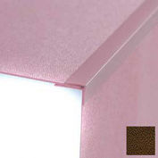 Outside Corner For Wall Sheet, 8'L, Brown
