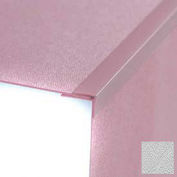 Outside Corner For Wall Sheet, 8'L, Silver Gray