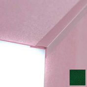 Outside Corner For Wall Sheet, 8'L, Hunter Green
