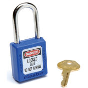 Master Lock® Safety 410 Series Thermoplastic Padlock, Blue
