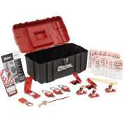 Master Lock® Personal Safety Lockout Kit, Electrical Focus, Keyed Alike