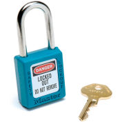 Master Lock Safety 410 Series Zenex Thermoplastic Padlock, Teal, 1-Pack
