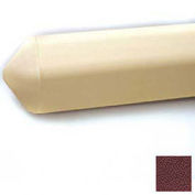 Triangular Wall Guard, 4-1/8"H x 12'L, Cordovan