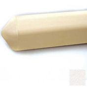 Triangular Wall Guard, 4-1/8"H x 12'L, Linen White