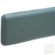 Wall Guard W/Rounded Top & Bottom Edges, 6"H x 12'L, White Sand