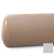 Crescent Series Wall Guard, Aluminum Retainer, 5"H x 12'L, Silver Gray