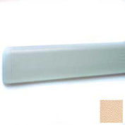 Wall Guard W/Rounded Top Edge, 4"H x 12'L, Cappuccino