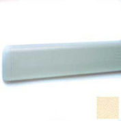 Wall Guard W/Rounded Top Edge, 4"H x 12'L, Pale Yellow