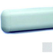 Wall Guard W/Rounded Top & Bottom Edges, 2-516"H x 12'L, Blue Ice