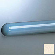 Rounded Accent Rail W/Textured Finish, 2"H x 12'L, Porcelain