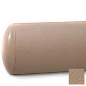 Crescent Series Wall Guard W/Rec. Plastic Clip Retainer System, 5"H x 12'L, Mocha