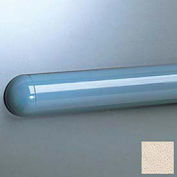 Rounded Accent Rail W/Textured Finish, 2"H x 12'L, Chablis