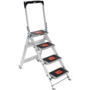 Little Giant® Safety Aluminum Step Ladder - 4 Step