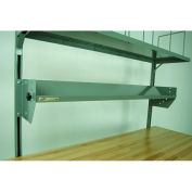 Stackbin Tiltable Shelf, 40"W X 12"D, Gray