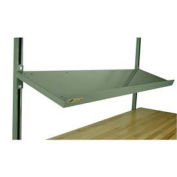 Stackbin Angled Cantilevered Shelf, 64"W X 12"D, Gray