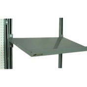 Stackbin Angled Cantilevered Shelf, 32"W X 16"D, Gray