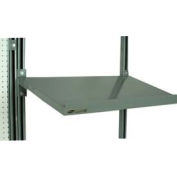 Stackbin Angled Cantilevered Shelf, 26"W X 16"D, Gray