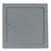 Multi Purpose Metal Access Panel, Cam Lock, 18"Wx18"H, Gray