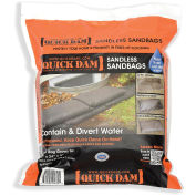 Quick Dam 24"L x 12"W Sandless Sandbags - 6 Bags/Pack