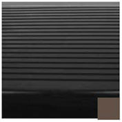Light Brown Stair Tread Rubber Square Nose 42"L