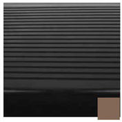 Roppe 42802P182 Toffee Stair Tread Rubber Square Nose 42"L