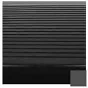 Black/Brown Stair Tread Rubber Square Nose 42"L