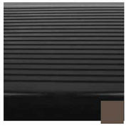 Roppe 48802P147 Light Brown Stair Tread Rubber Square Nose 48"L