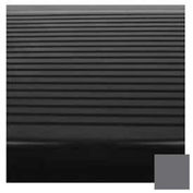 Charcoal Stair Tread Rubber Square Nose 48"L