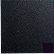 Black Rubber Tile Slate Design 50cm