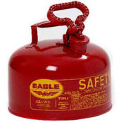 Eagle Ul-25S Type 1 Safety Can, 2.5 Gallon, Red
