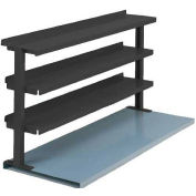 3 Shelf Production Booster, 60"W X 36"H, Black