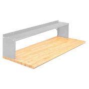 30" Aerial Shelf For Bench, Dove Gray