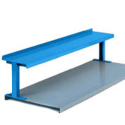 1 Shelf Production Booster, 72"W X 14"H, Regal Blue
