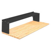 60" Aerial Shelf For Bench, Black