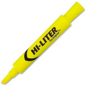 Avery Hi-Liter Desk Style Highlighter, Chisel Tip, Yellow Ink, Dozen