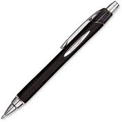 Sanford Uni-ball Jetstream RT Rollerball Pen, Bold, 1.0mm, Black Ink