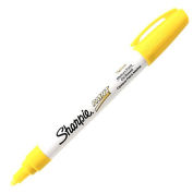 Sharpie 35554 Paint Marker, Oil-Based, Medium, Yellow Ink