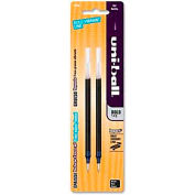 Sanford Uni-ball Gel Impact Rollerball Pen Refill, Bold, Black Ink, 2/Pack