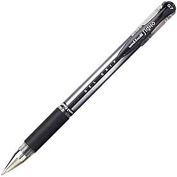 Sanford Uni-ball Signo Gel Grip Pen, 0.7mm, Black Ink, Dozen