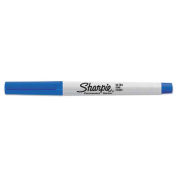 Sharpie 37003 Permanent Marker, Ultra-Fine, Blue Ink