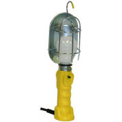 Bayco Standard Trouble Light, 25'L Cord, 18/3 Ga, Yellow